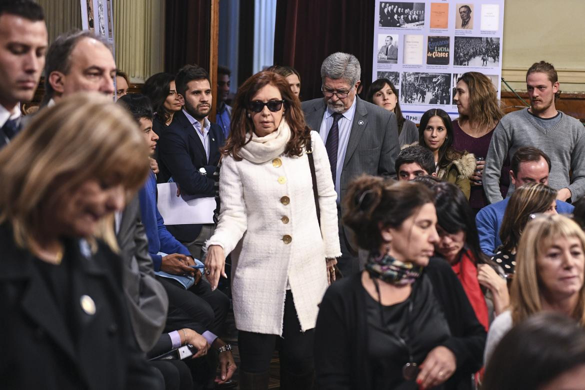 Cristina Kirchner en el Senado (NA)