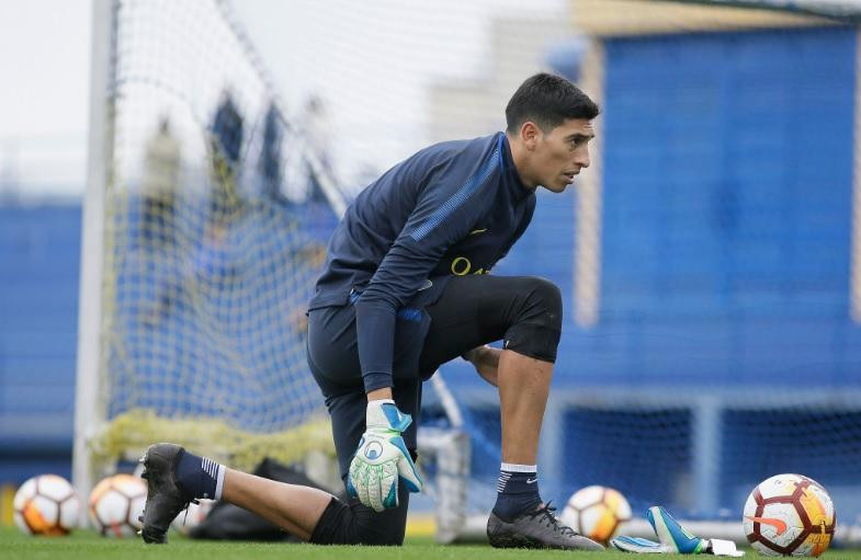 Esteban Andrada en Boca