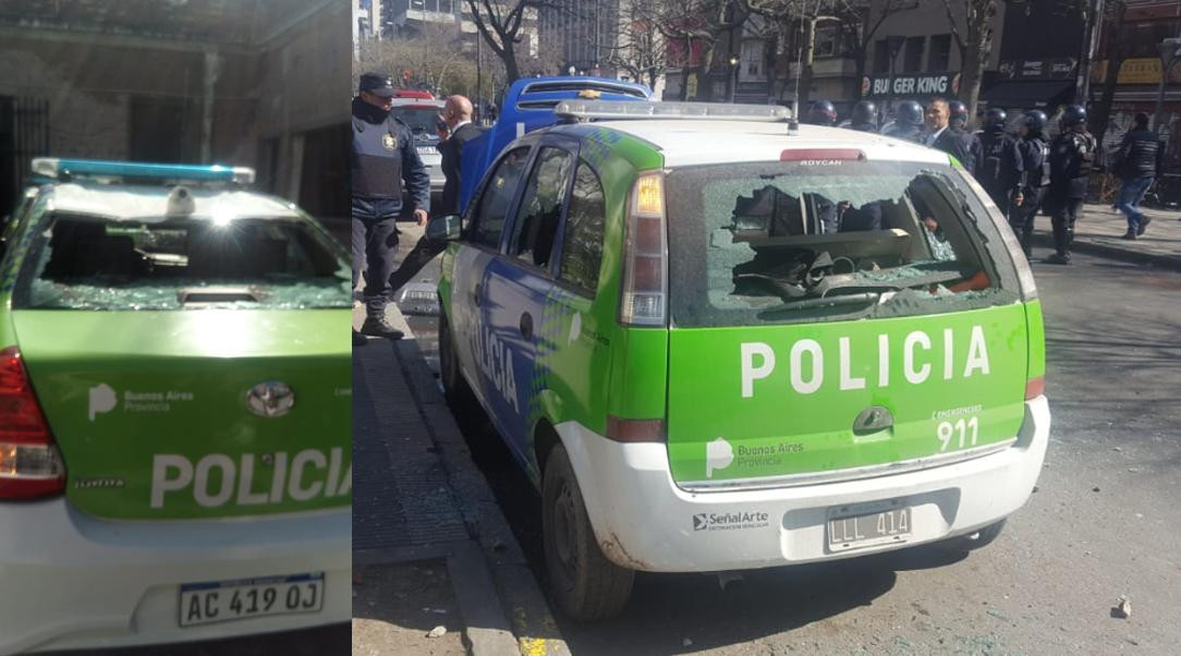 Incidentes en La Plata - Trabajadores Astillero Río Santiago