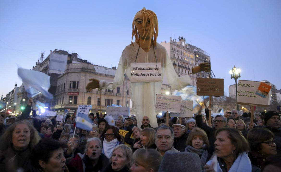 #21A - Marcha en el Congreso por el desafuero de Cristina Kirchner - NA