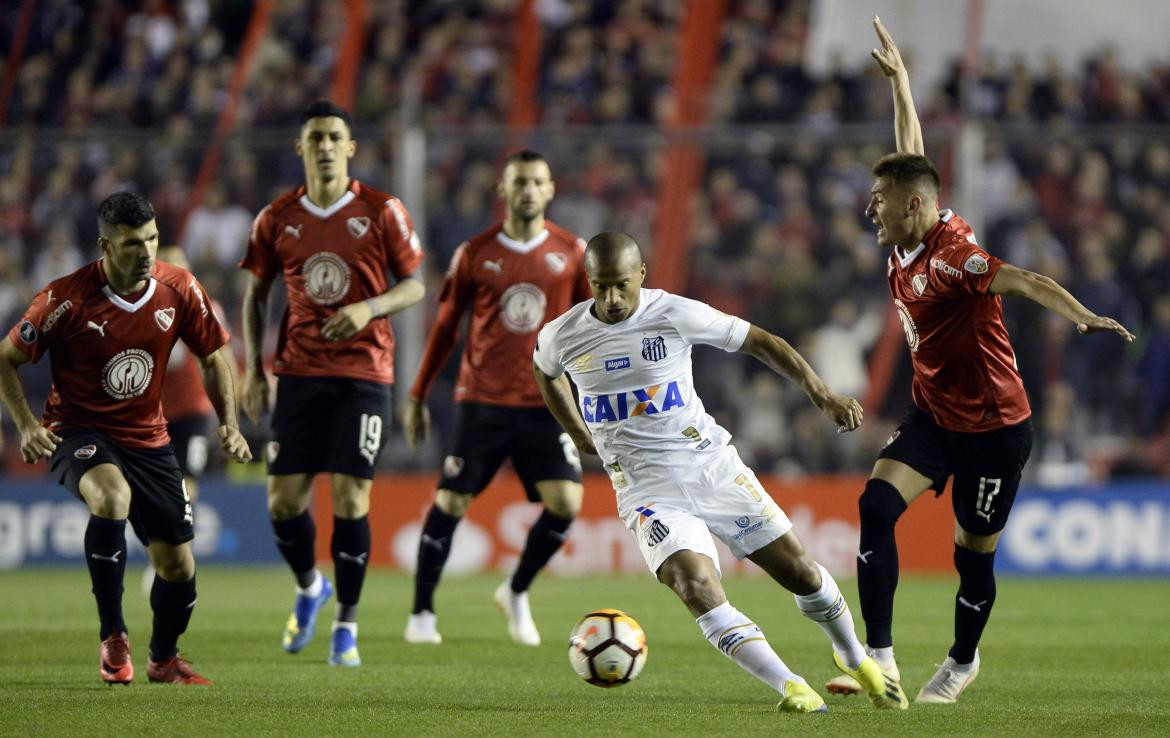 Copa Libertadores: Independiente vs. Santos, Carlos Sánchez (NA)