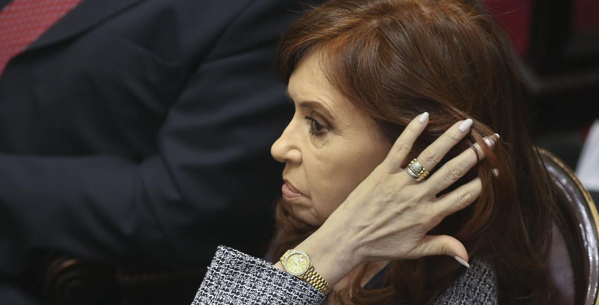 Cristina Kirchner en el Senado (NA)