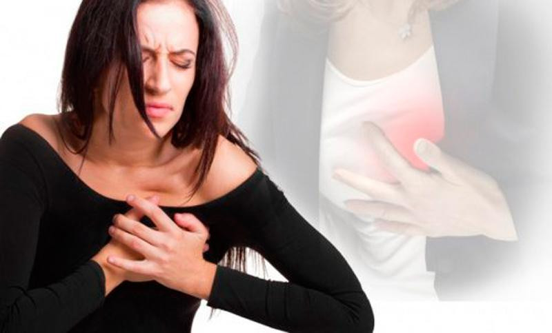 Mujer con enfermedad cardiovascular