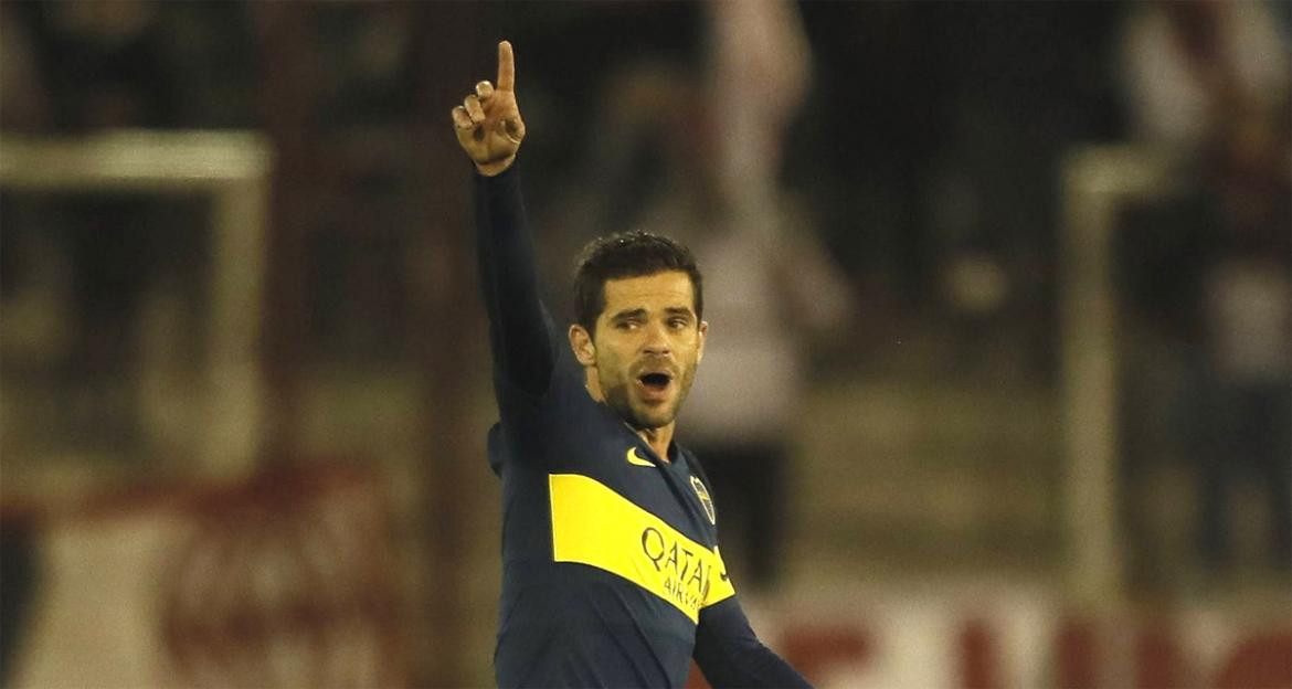 Gago - Superliga - Boca (Foto: Twitter Boca)