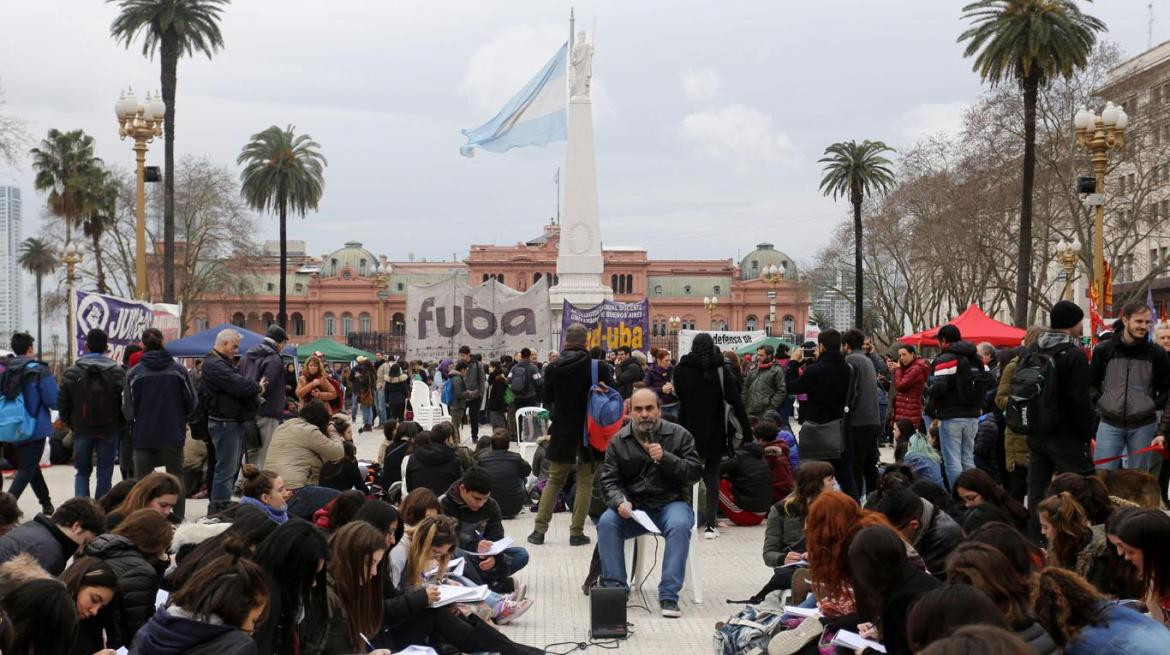 Protesta de universitarios