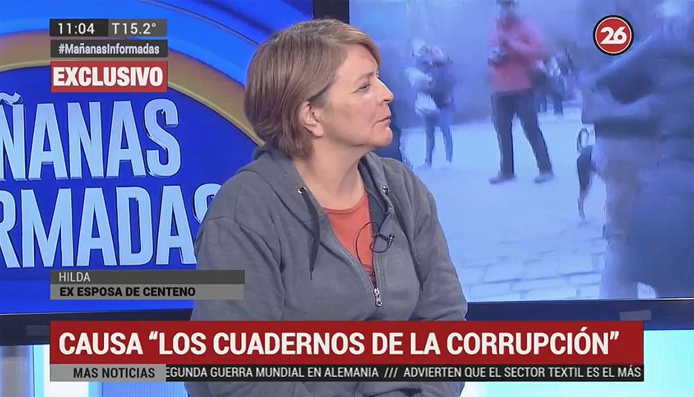 Hilda Horovitz, ex de Centeno - Cuadernos de corrupción K - Canal 26