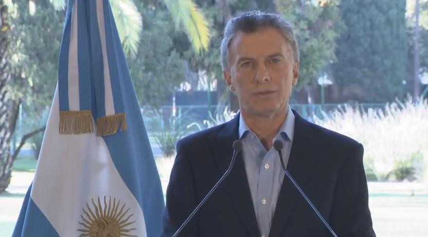 Macri - mensaje crisis económica 