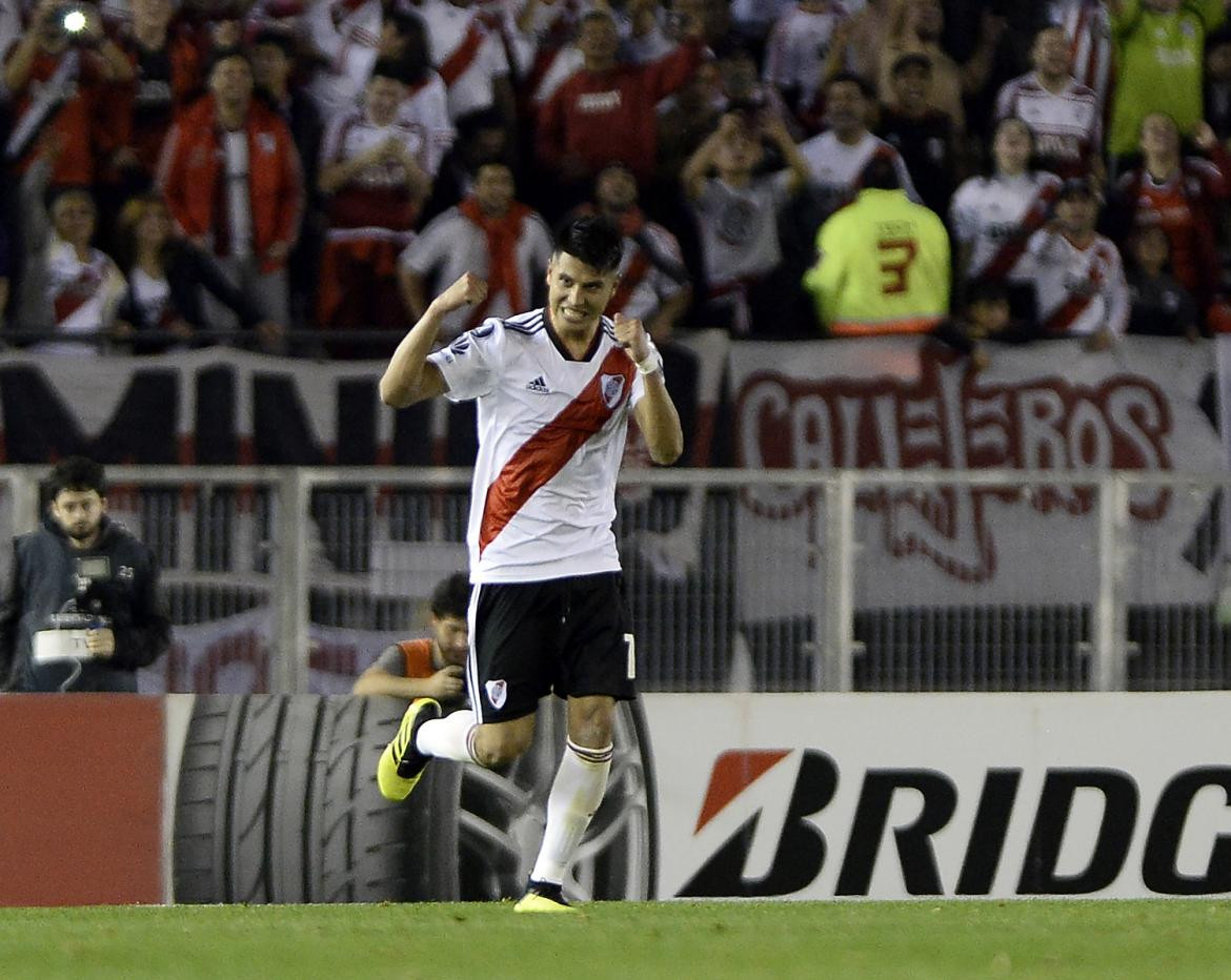 Copa Libertadores, River vs. Racing, Exequiel Palacios, NA