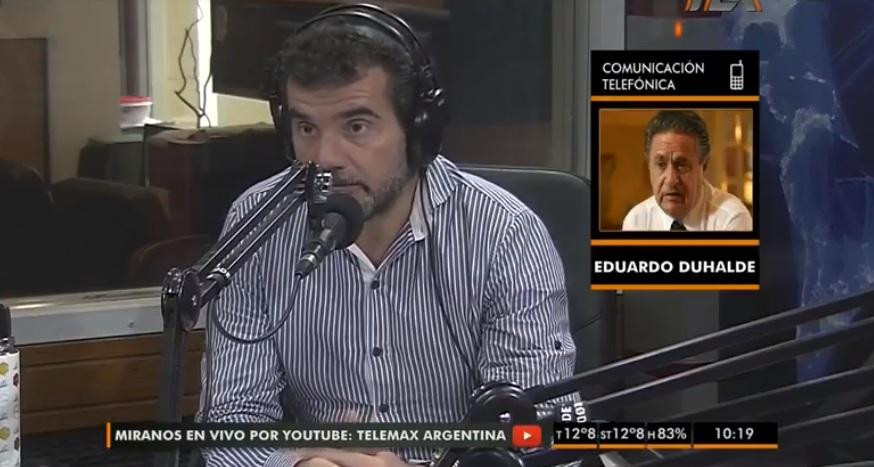 Eduardo Duhalde en Radio Latina - Paulino Rodrigues