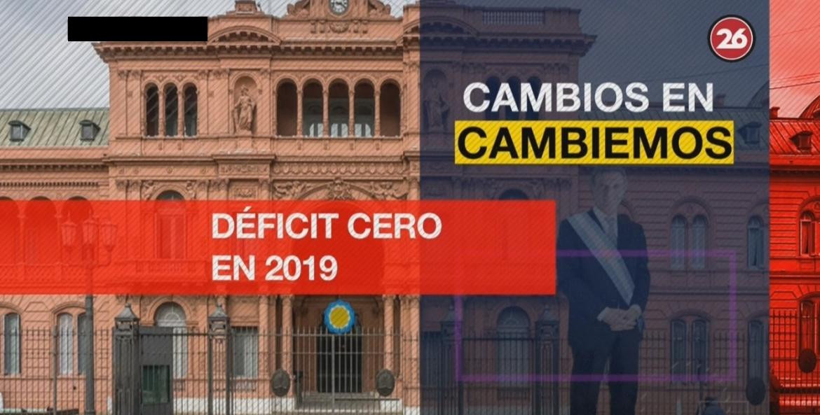 Placa - cambios en el Gobierno Canal 26