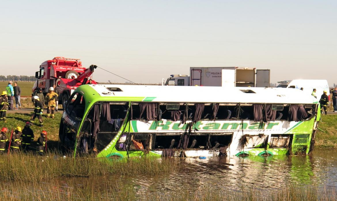 Tragedia vial en Mar Chiquita