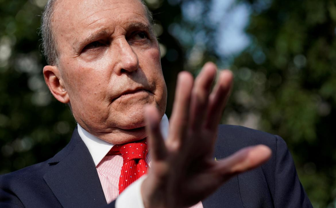 Larry Kudlow, asesor de Trump (Reuters)