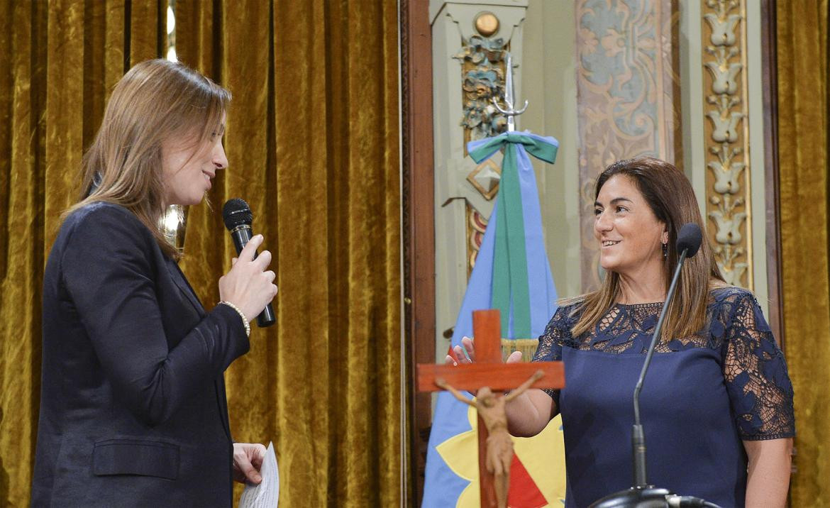 María Eugenia Vidal y María Fernanda Inza - Política (NA)