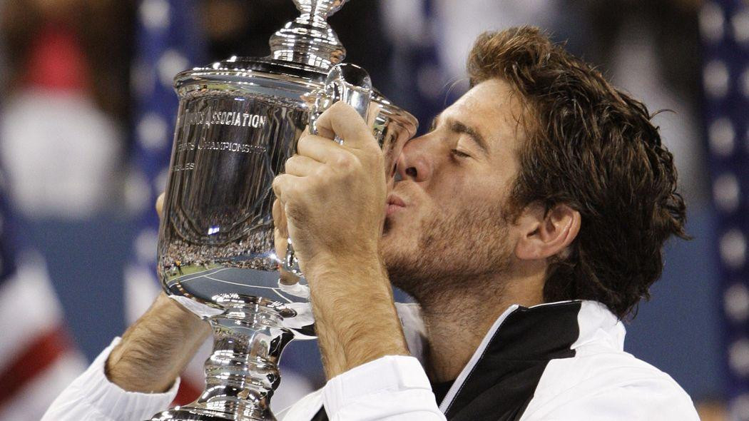 Del Potro campeón del US Open 2009. Foto: NA.