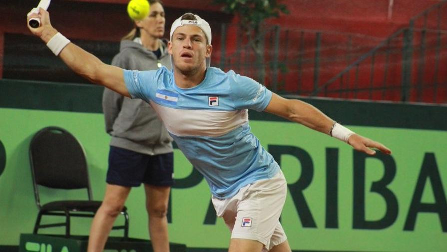 Diego Schwartzman en Copa Davis