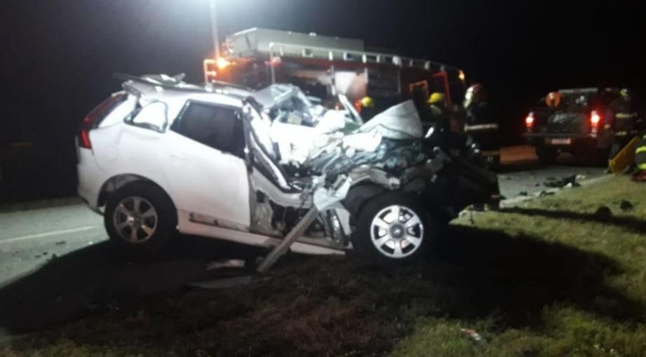 Accidente vial que causó la muerte de De la Sota