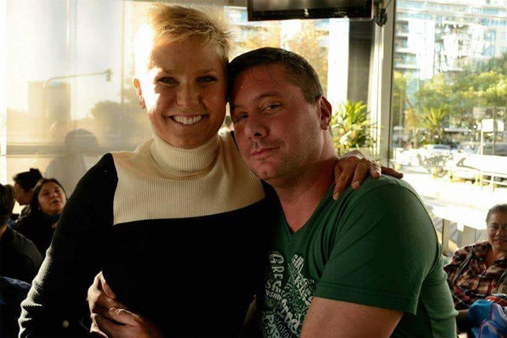 Xuxa y Hernán Mondragón, su fan fallecido