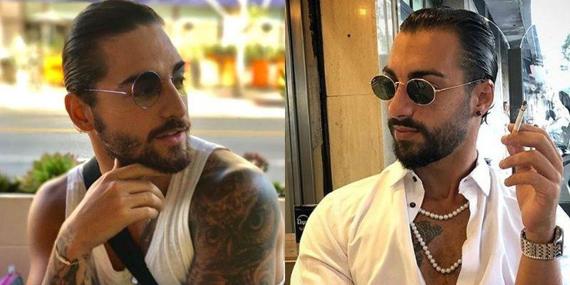 Maluma encontró a su doble en Sicilia