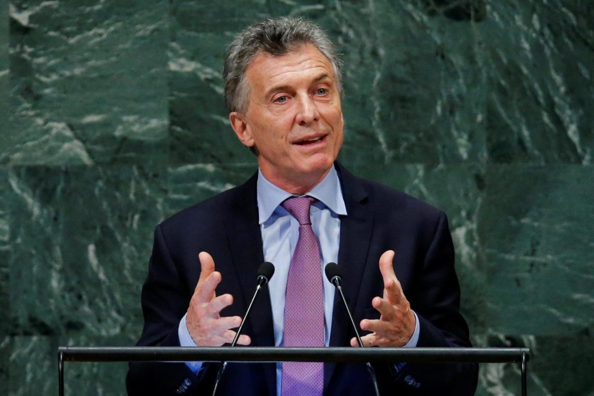 Mauricio Macri en 73° Asamblea General de las Naciones Unidas - Reuters