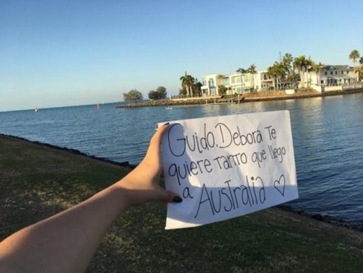 Declaración de amor que da la vuelta al mundo