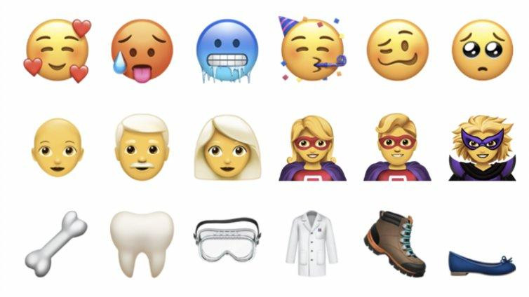 Más de 70 nuevos emojis que llegarán con el iOS 12.1, Apple, iPhone, Apple Watch, iPad