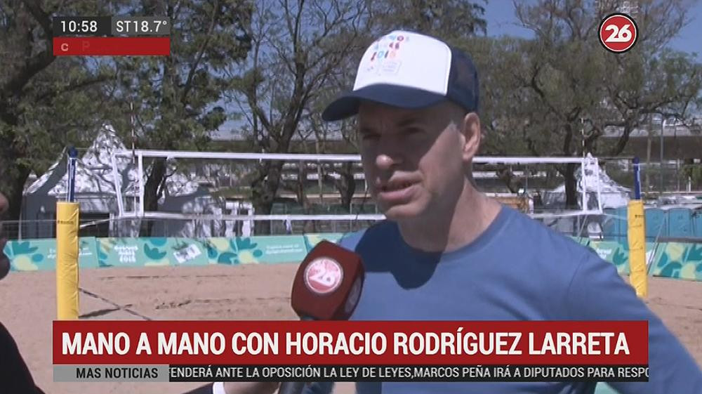 Rodríguez Larreta por Juegos Olímpicos de la Juventud - Canal 26