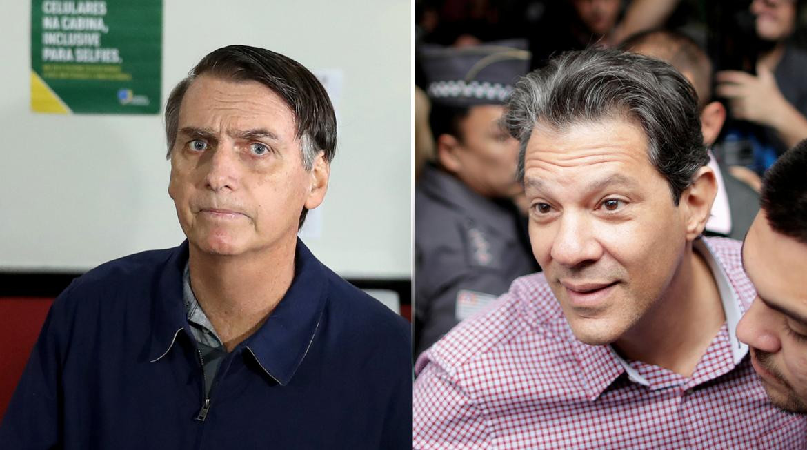 Elecciones en Brasil, Bolsonaro, Haddad, Política, internacionales, Reuters