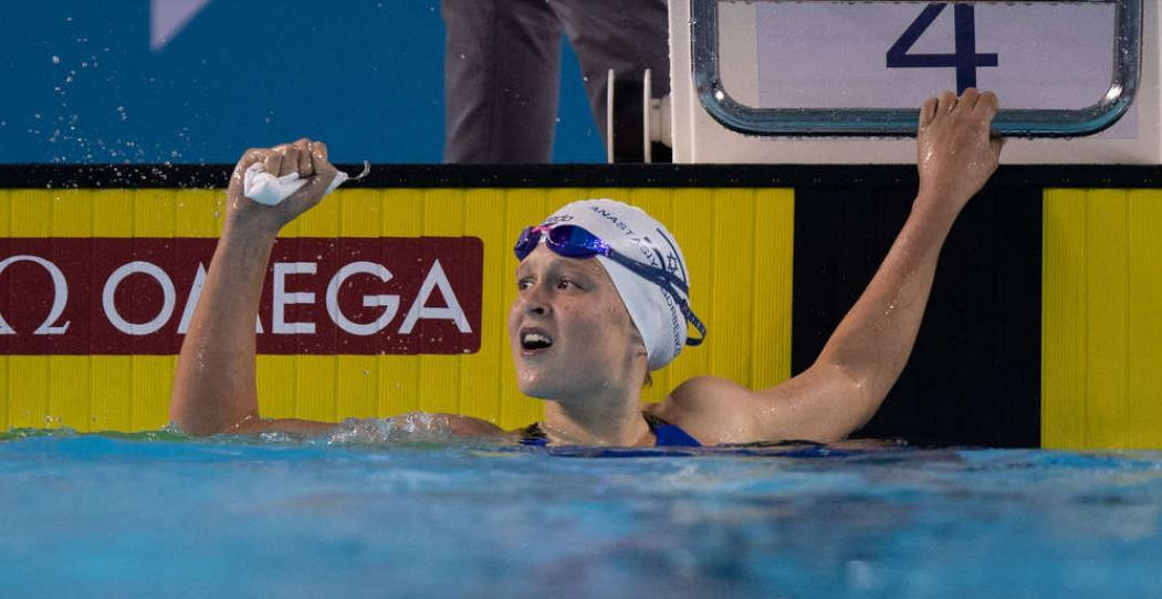 Anastasia Gorbenko, joven nadadora israelí hace historia en los Juegos de la Juventud Buenos Aires 2018