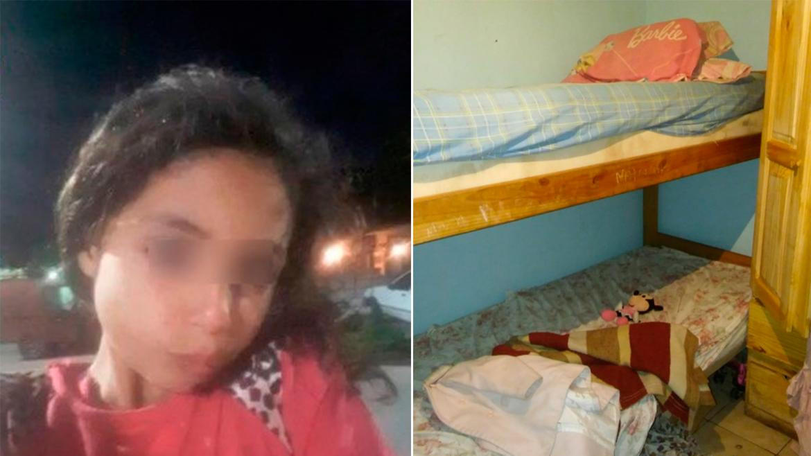 Naiara, nena desaparecida y encontrada en Wilde