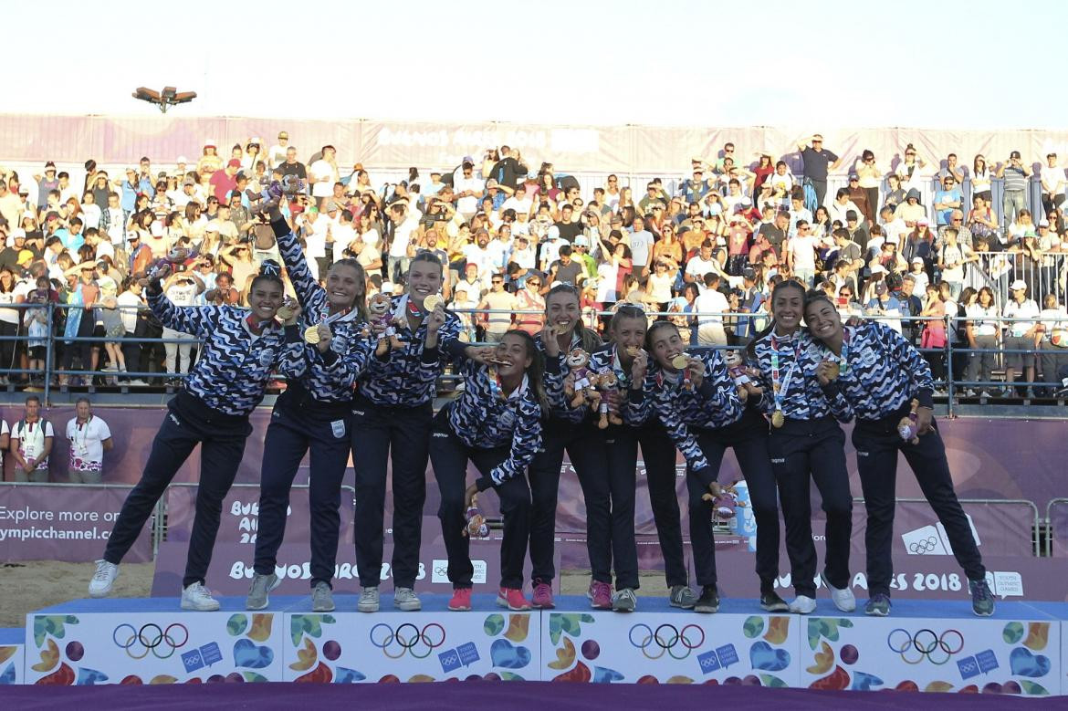 Juegos Olímpicos de la Juventud - beach handball oro femenino