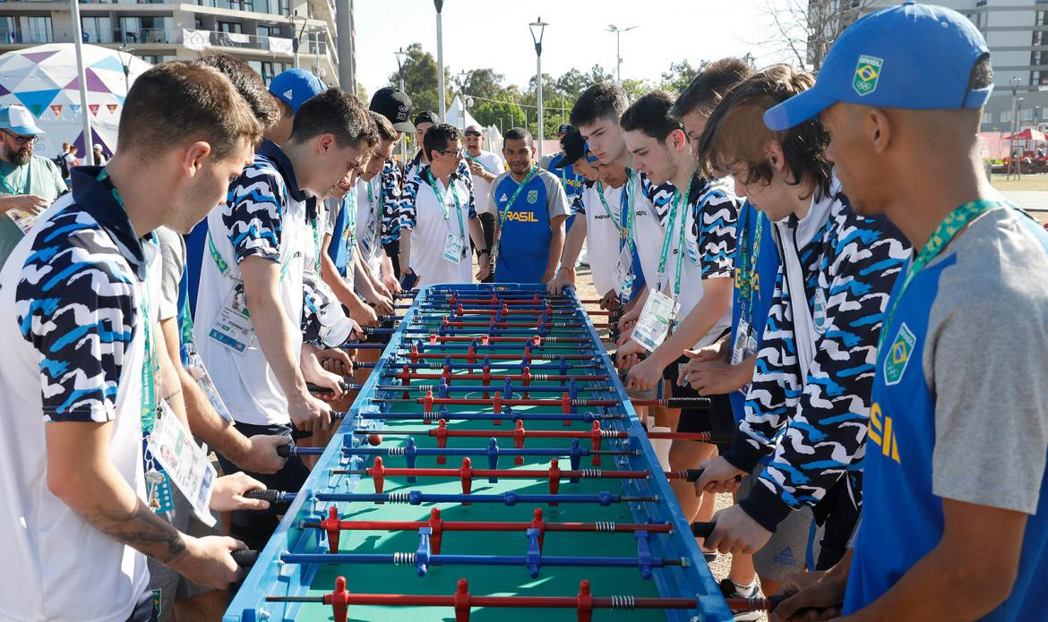 Juegos Olímpicos de la Juventud, Futsal, Argentina vs. Brasil, deportes