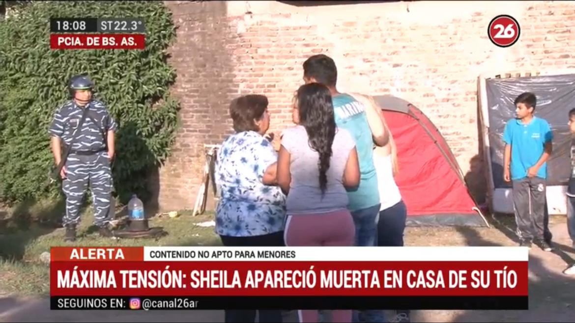 Sheila Alejandra Ayala, crimen en San Miguel, Canal 26 