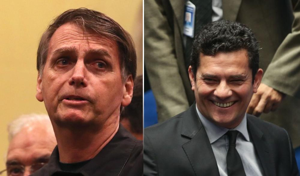 Bolsonaro y Moro, Brasil