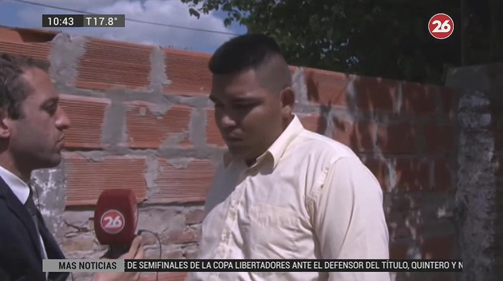 Tío de Sheila, nena asesinada, policiales, Canal 26