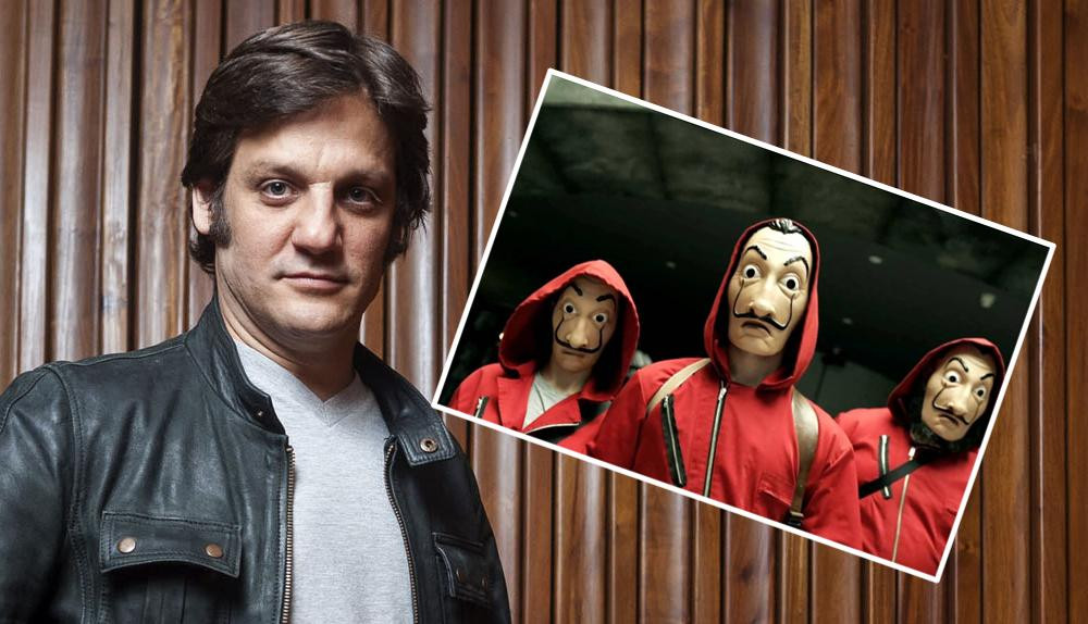 Rodrigo de la Serna, La casa de papel, serie, Netflix, espectáculo