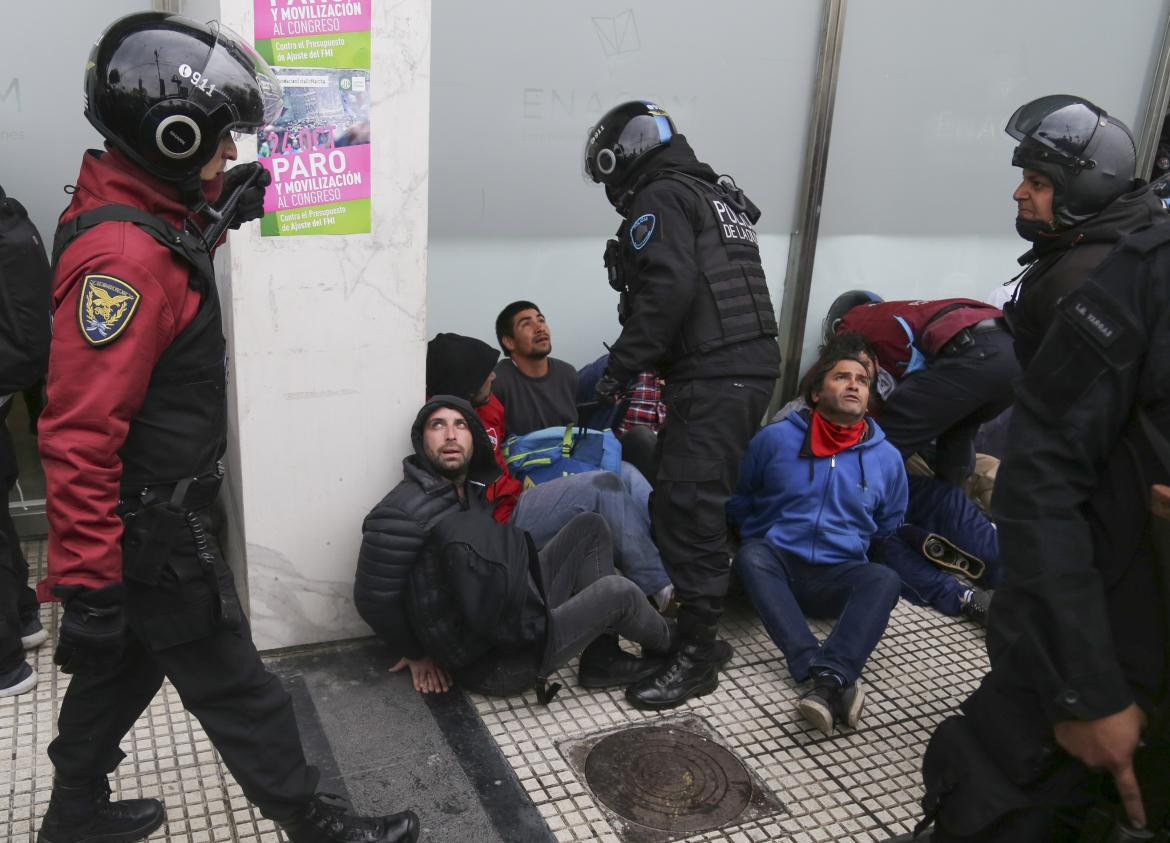 Detenidos en por incidentes en debate de Presupuesto 2019 (NA)