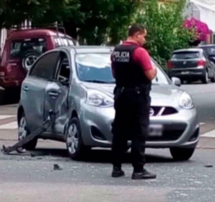 Mariano Martínez tuvo un accidente en su camioneta