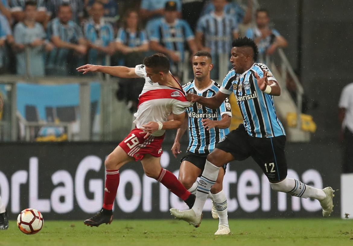 Gremio vs River Plate, Copa Libertadores, fútbol internacional, Reuters	