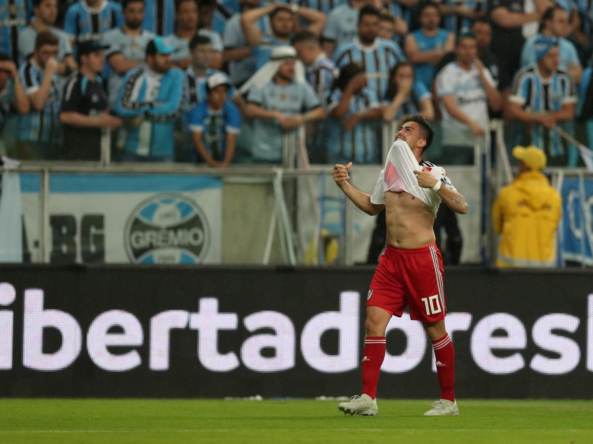 Victoria de River ante Gremio en Copa Libertadores (Reuters)