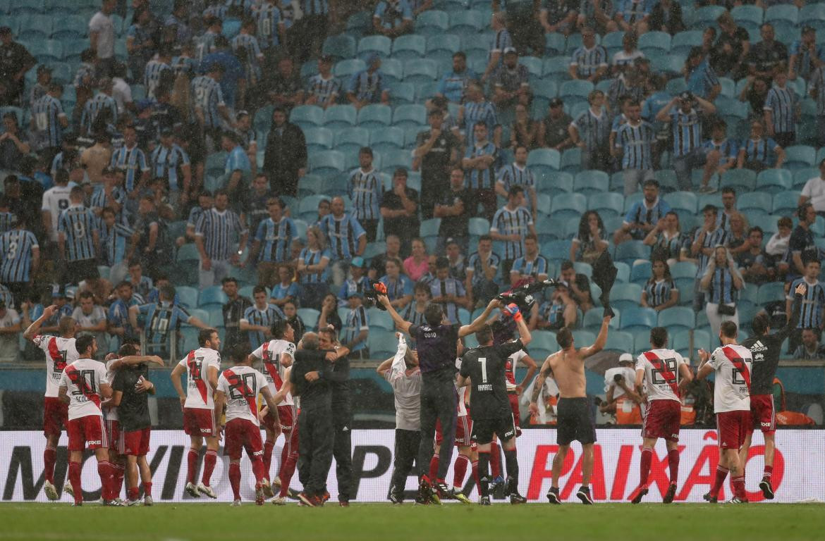 Victoria de River ante Gremio en Copa Libertadores (Reuters)