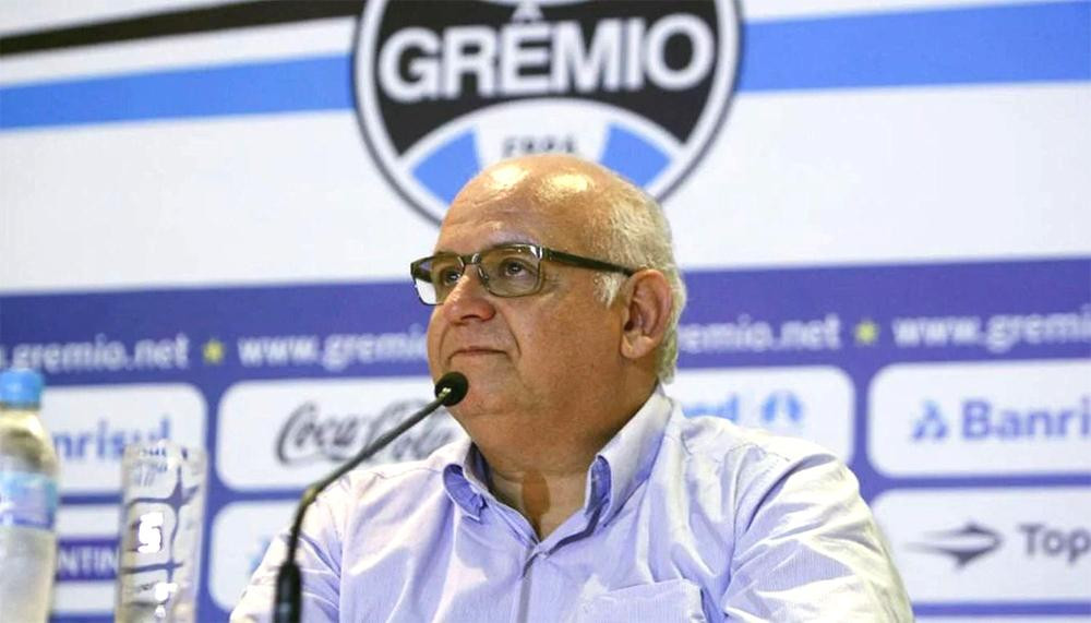 Romildo Bolzán, presidente de Gremio, fútbol, deportes