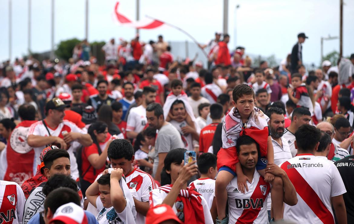 Así se vive la Superfinal de la Copa Libertadores en el Monumental	