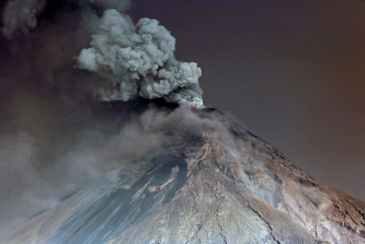 Volcán de fuego, Guatemala, Reuters