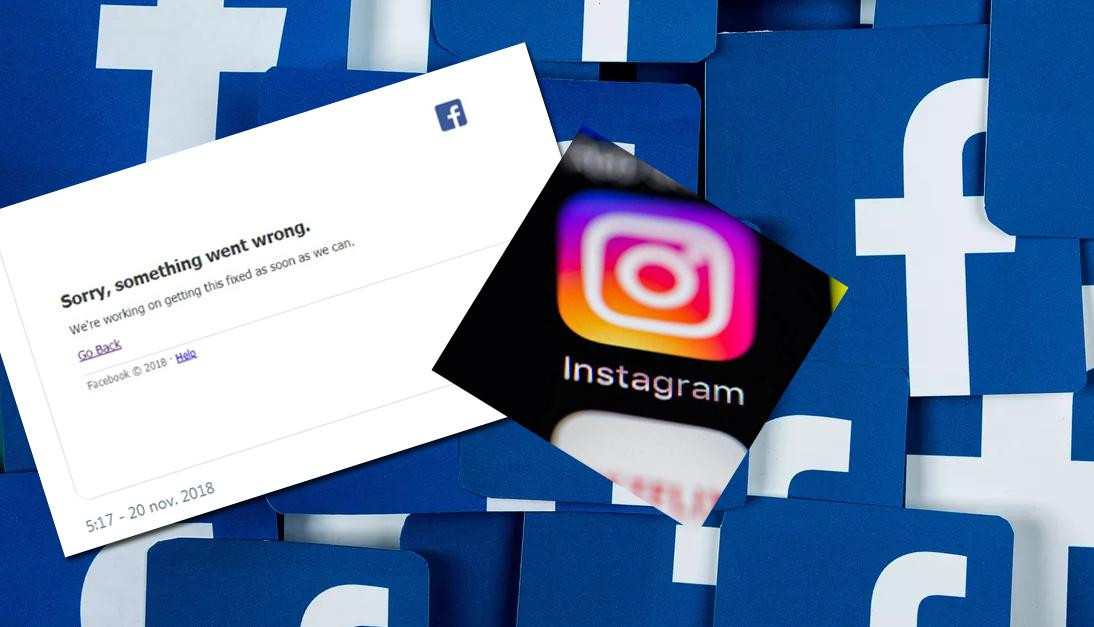 Caída de Facebook e Instagram