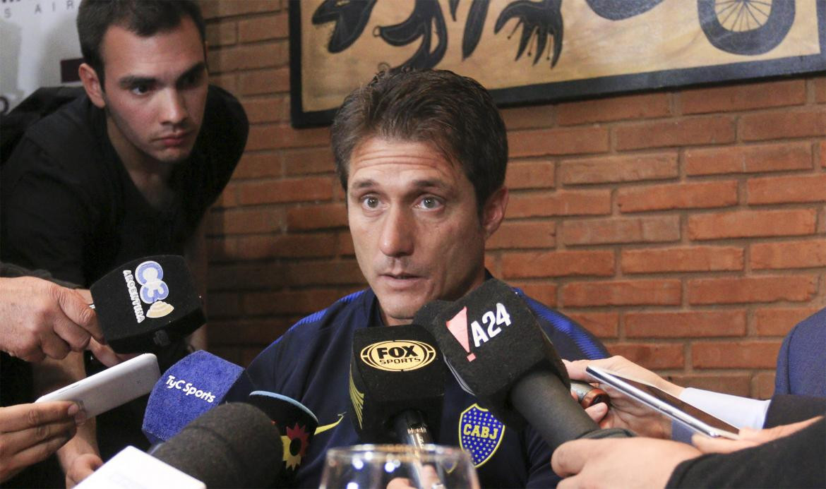 Barros Schelotto, DT de Boca, Copa Libertadores, Fútbol, NA