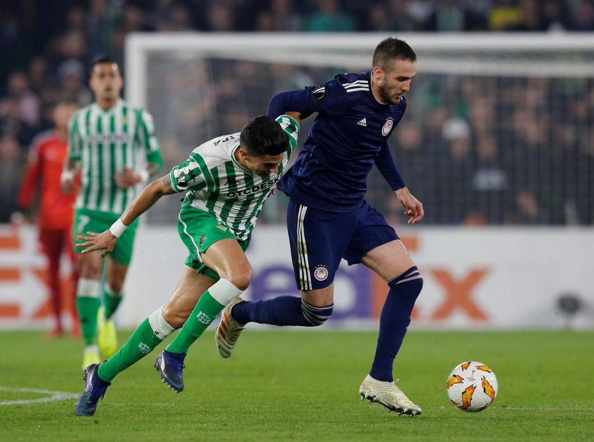 Betis vs. Olympiacos, Europa League, Fútbol, Reuters