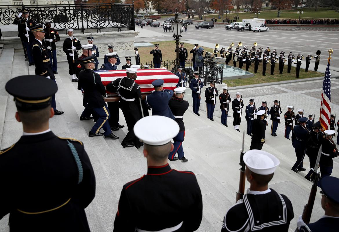 Último adiós George Bush Padre - Foto Reuters