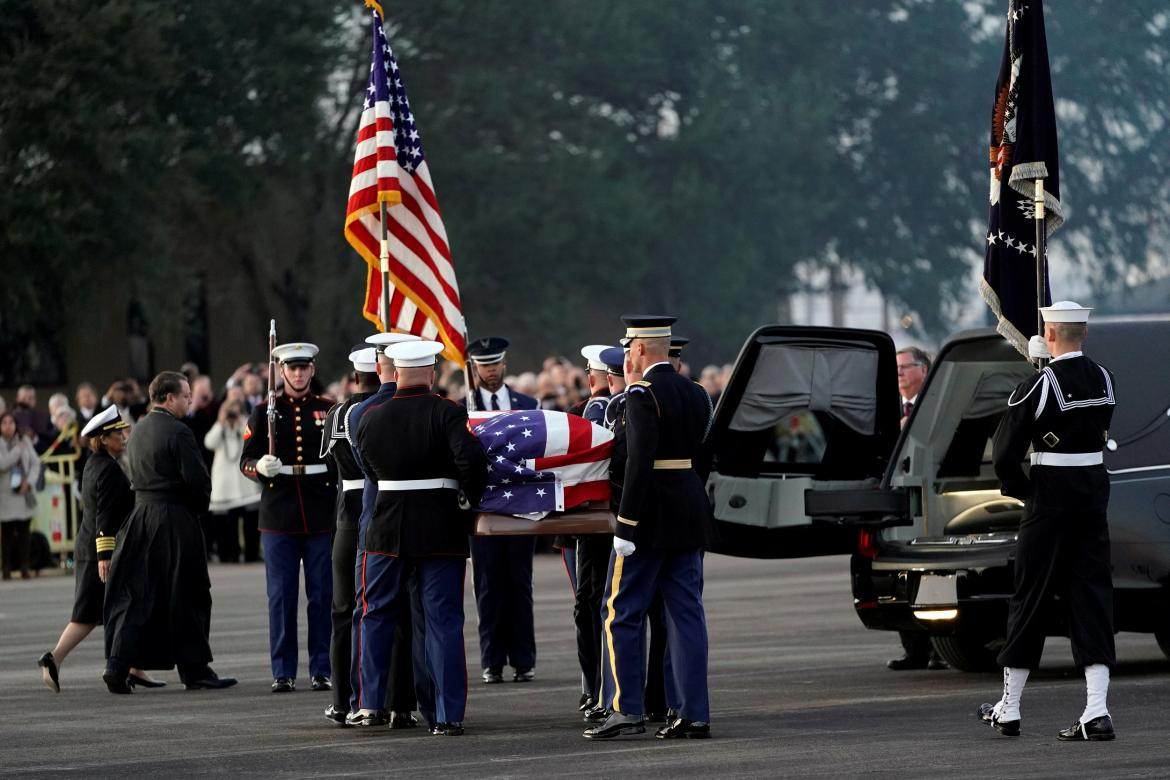 Último adiós George Bush Padre - Foto Reuters