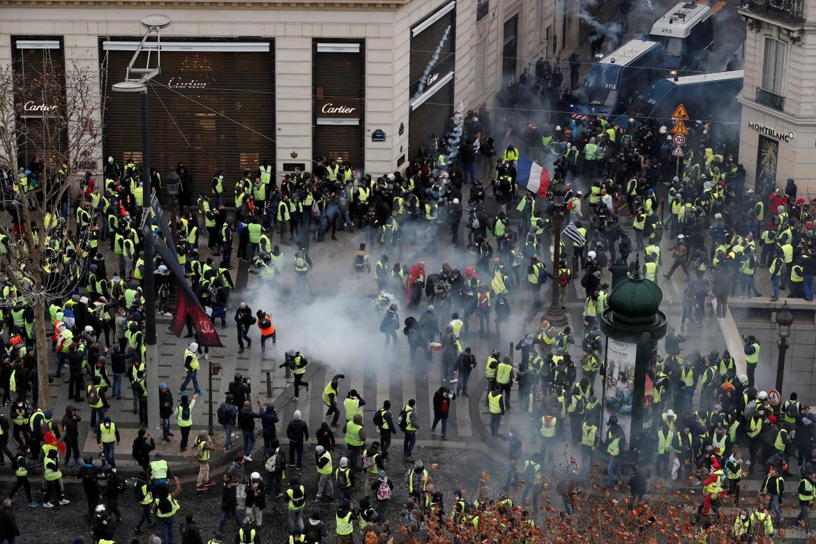 Protesta - Chalecos amarillos Reuters