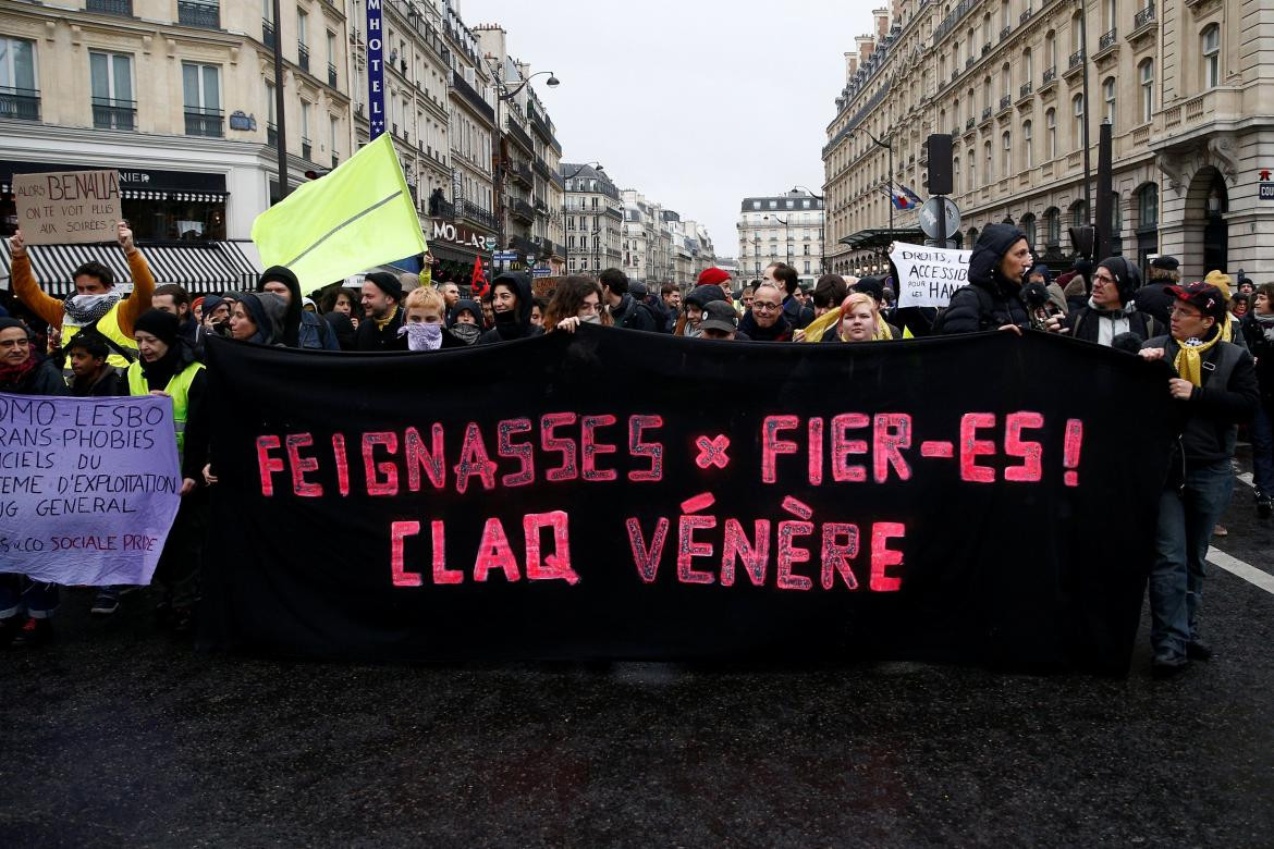 Protesta - Chalecos amarillos Reuters